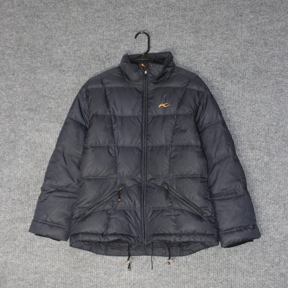 KJUS Puffer Jacket‎ Womens M Black Down Insulated Ski Snowboard Freedom Movement